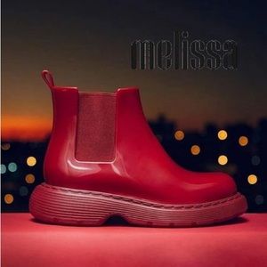 Melissa Red Step Boot